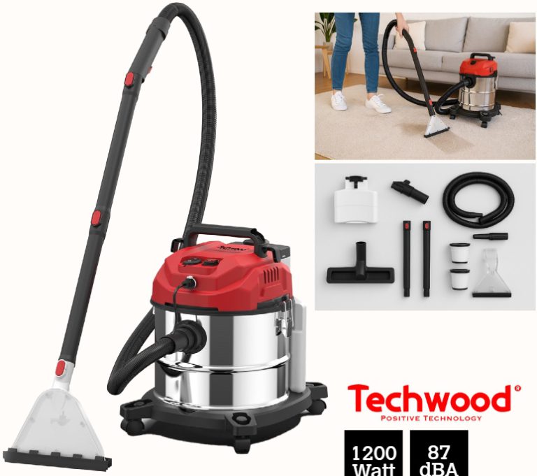 Aspirateur-nettoyeur Techwood — TAN-20LP — extrait du prospectus ADAMS