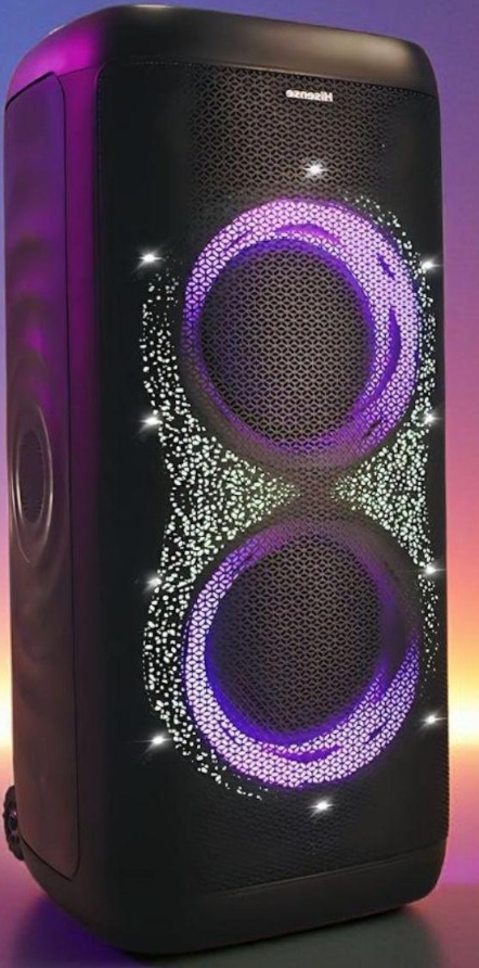 Enceinte mobile Hisense — Party Thunder — extrait du prospectus ADAMS