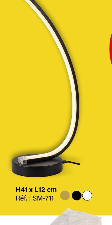 Lampe de bureau SM-711 — extrait du prospectus ADAMS